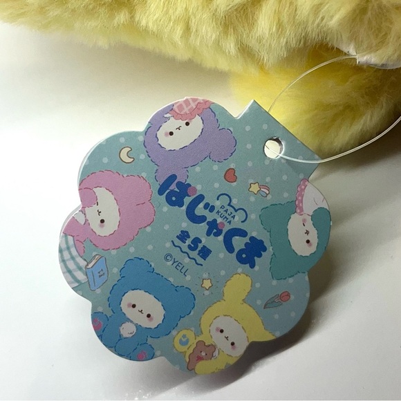 Pajakuma Yellow Pastel Hooded Animal Plushie Kawaii Plush Toy - Picture 9 of 10